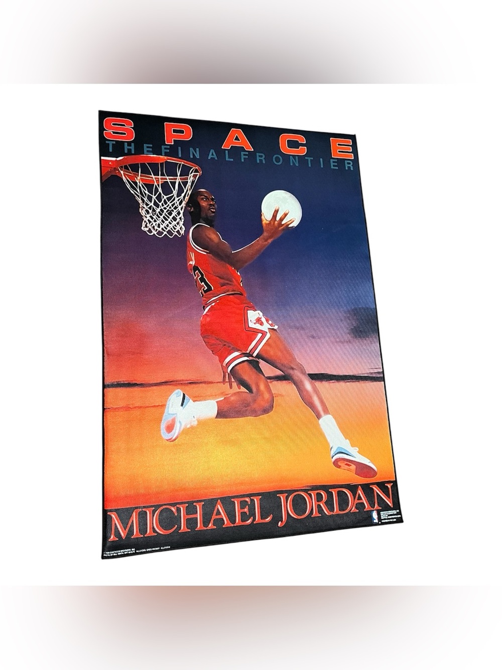 Michael Jordan Space: The Final Frontier Area Rug 4ft x 2.5ft